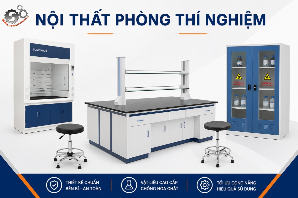 Nội Thất Phòng Thí Nghiệm