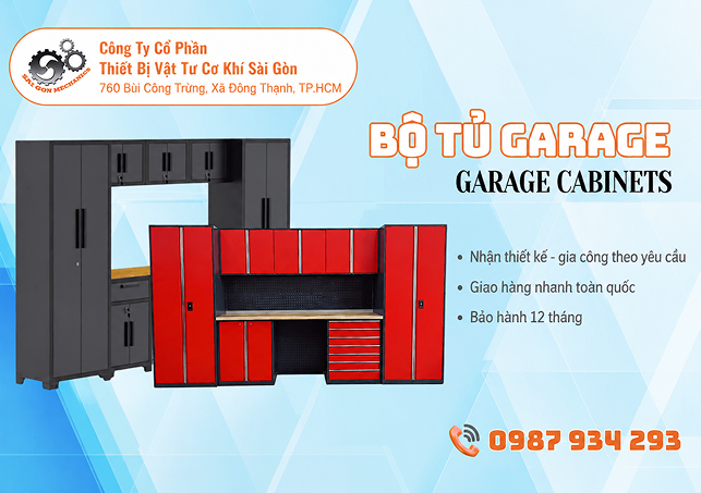 Bộ tủ đồ nghề Garage chuyên dụng