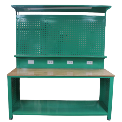 Bàn thao tác có bảng treo dụng cụ và kệ dưới CKSG-6237