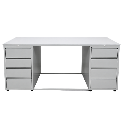 Bàn thao tác cơ khí 2 tủ ngăn kéo CKSG-6253