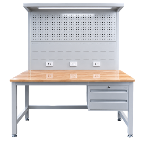 Bàn thao tác cơ khí có bảng treo CKSG-6205
