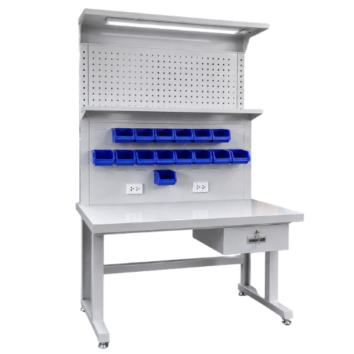 Bàn thao tác cơ khí có bảng treo CKSG-6207