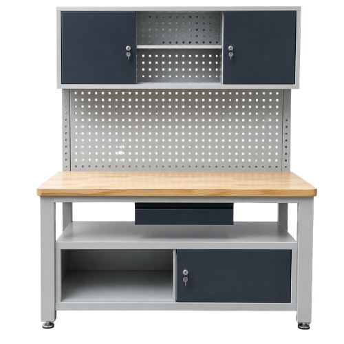 Bàn thao tác có tủ treo và tủ lưu trữ dụng cụ CKSG-6241