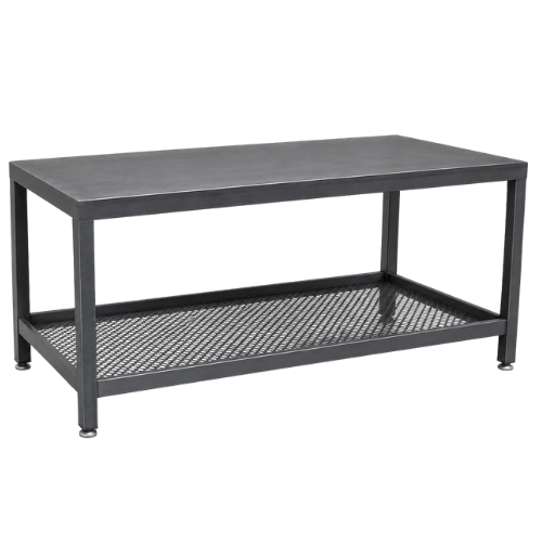Bàn thao tác công nghiệp có khay chứa đồ phía dưới CKSG-6218