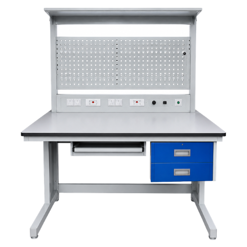 Bàn thao tác điện tử chống tĩnh điện có bảng treo dụng cụ CKSG-6242