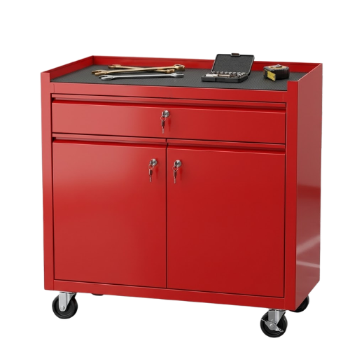 Xe đẩy đồ nghề 1 ngăn kéo 2 cánh tủ CKSG-8239
