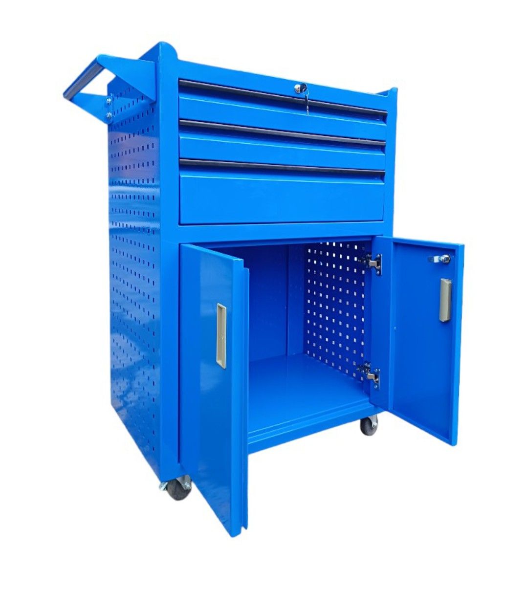 Xe đẩy đồ nghề 3 ngăn kéo 1 hộc đôi CKSG-8246