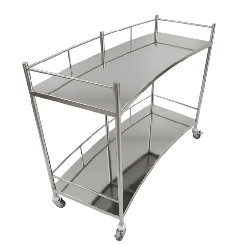 Xe đẩy inox 304 2 tầng CKSG-7149