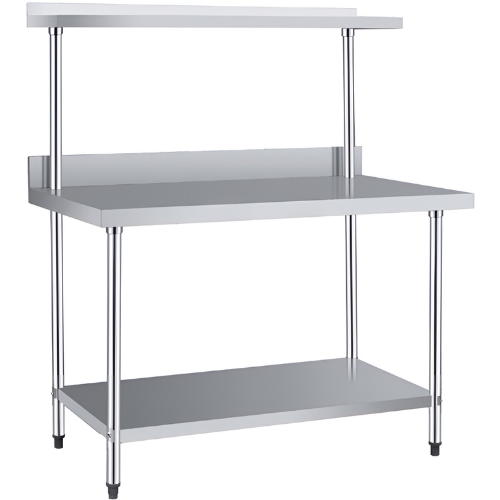 Bàn bếp inox 304 có kệ bên trên CKSG-7502