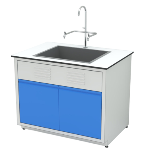 Bàn thí nghiệm 1 chậu rửa và cánh đôi CKSG-1108