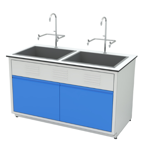 Bàn thí nghiệm chậu rửa đôi liền kề CKSG-1112