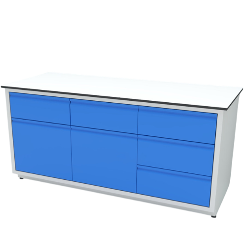 Bàn thí nghiệm đơn kết hợp hộc ngăn kéo CKSG-1106