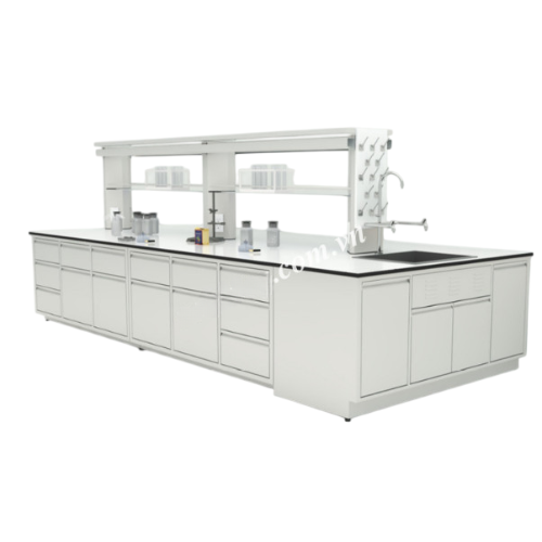 Bàn thí nghiệm trung tâm có chậu rửa CKSG-1120