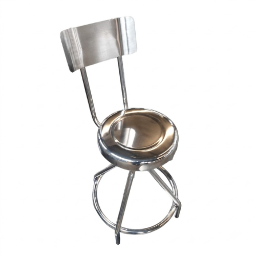 Ghế inox 304 có tựa lưng, điều chỉnh chiều cao CKSG-9129