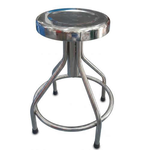 Ghế inox 304 tròn điều chỉnh chiều cao CKSG-9103