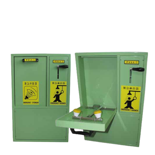Tủ rửa mắt 2 nhánh có thể gập khi không sử dụng EEW-WD